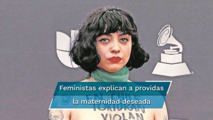 Providas critican a Mon Laferte por su embarazo y estar a favor del aborto