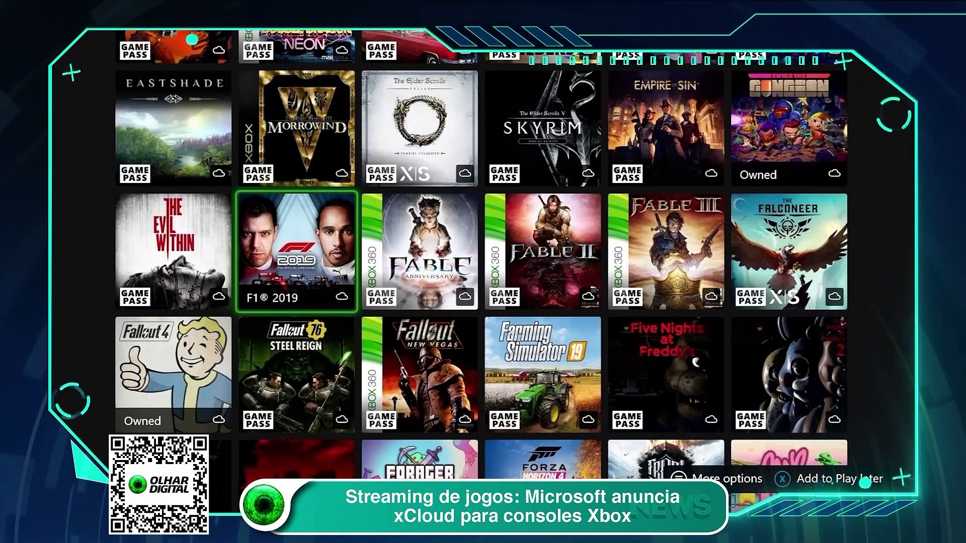 xCloud: streaming de jogos é, finalmente, anunciado para consoles Xbox