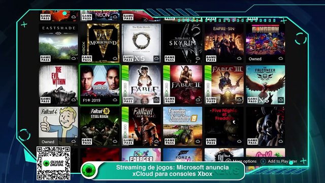 Streaming de jogos Microsoft anuncia xCloud para consoles Xbox