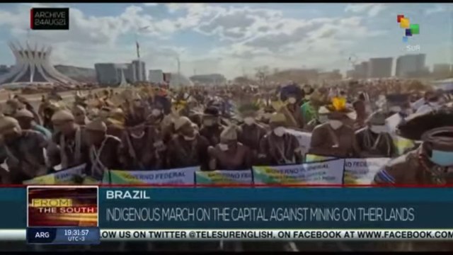 FTS 18:30 24-08: Brazil: Indigenous peoples mobilize towards the capital