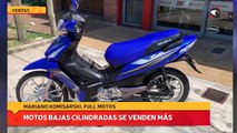 Motos bajas cilindradas se venden más