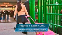 Presentan protocolo para regreso a clases presenciales en CDMX; descartan clases escalonadas