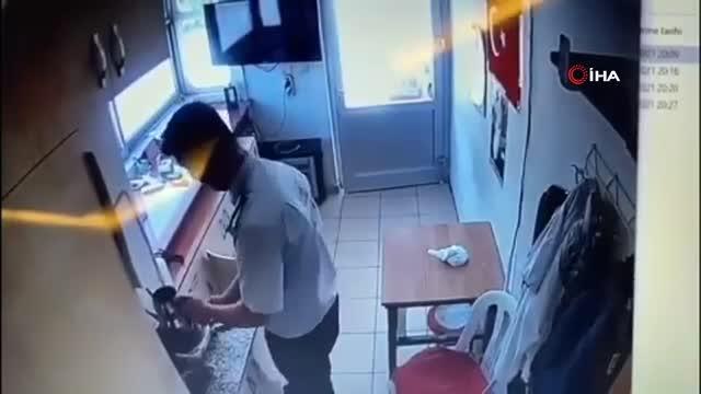 Güvenlik görevlisi ocakta ısıttığı sıcak suyu sokak köpeğinin üzerine böyle döktü