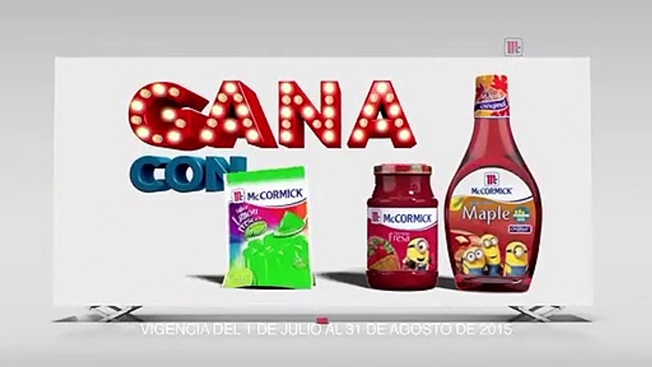 Minions | McCormicx | Te Llevan A Orlando | Comercial | México | (2015)