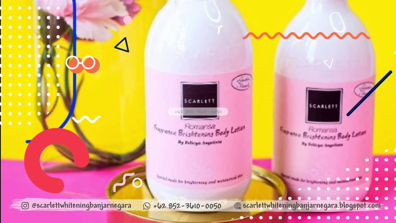 Scarlett Whitening Body Lotion Yang Harum di Banjarnegara