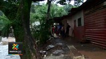 Inundaciones dejan 300 familias afectadas, pueblos incomunicados y caminos sin puentes en Garabito