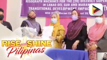 28 school districts sa Lanao del Norte, nakatanggap ng ng RISO machines na makatutulong para mapabilis ang paggawa ng modules