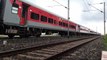 HIGH SPEED HIMGIRI SF SPECIAL LEADING BY WAP-7 PASSING IN LIGHT RAIN __ JAMMU TAWI TO HOWRAH __ IR