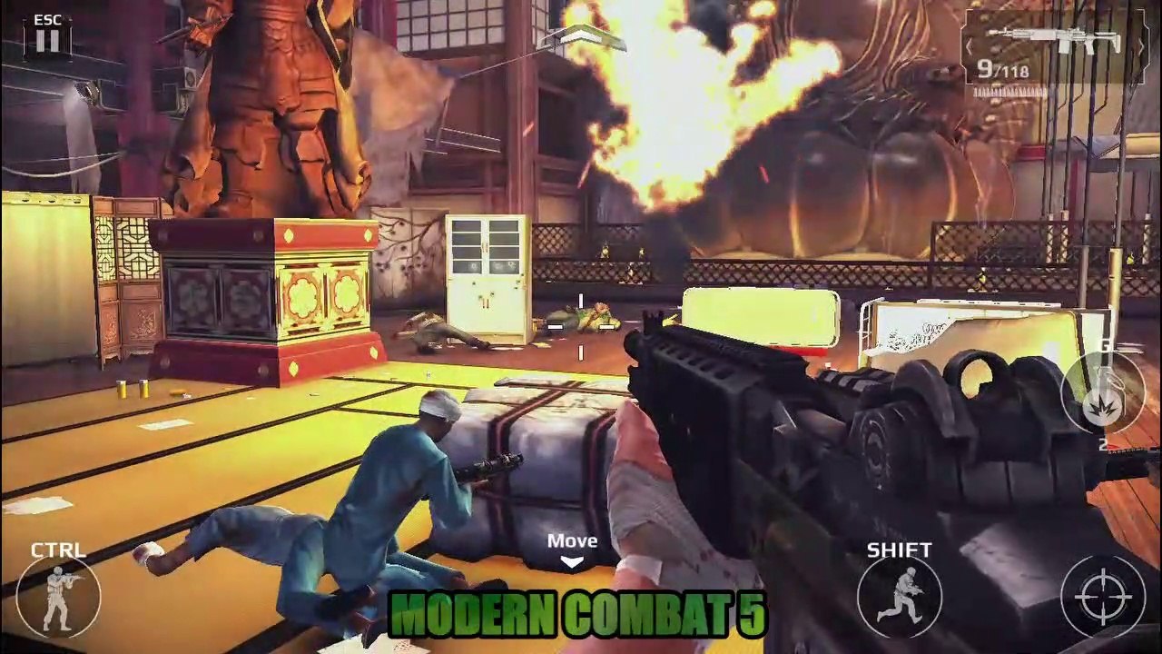 FPS GAME FOR MID END LAPTOP MODERN COMBAT 5