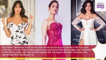 Nora, Tamannaah and Anushka flaunt their hot legs in off-shoulder thigh high outfits, feel the heat