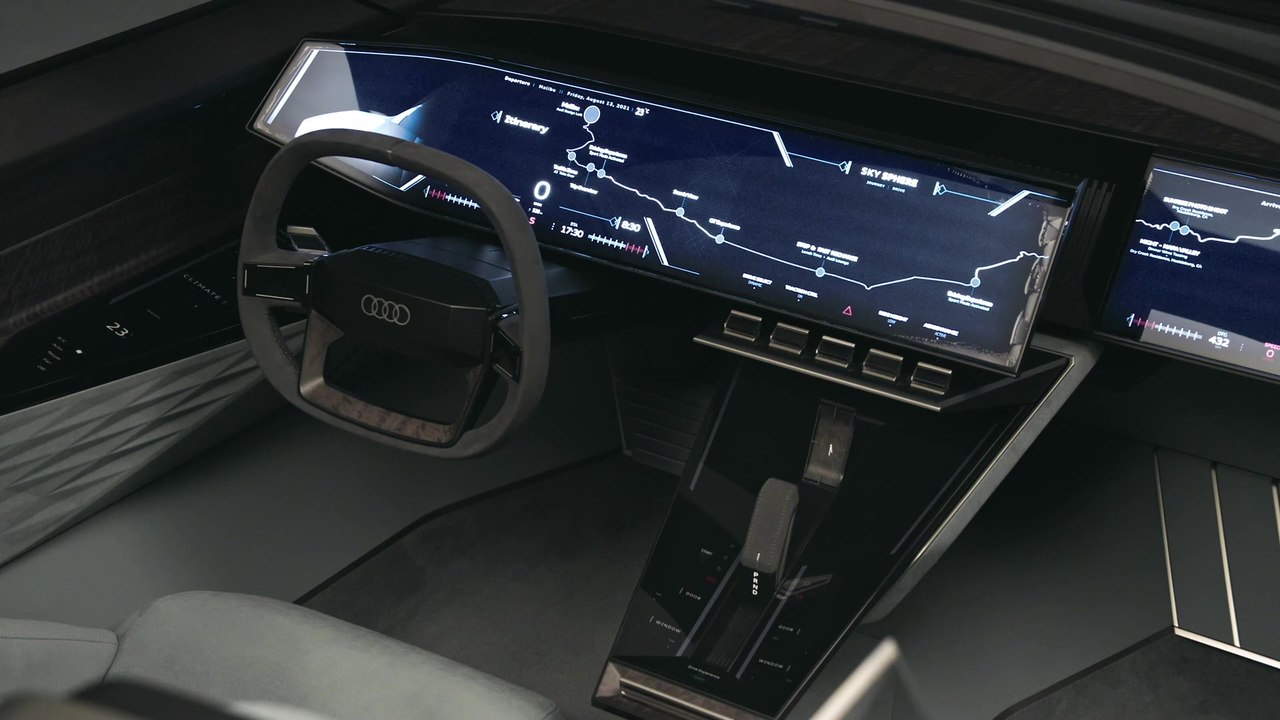 Audi skysphere concept - Erlebnis-Raum x 2 - das Interieur