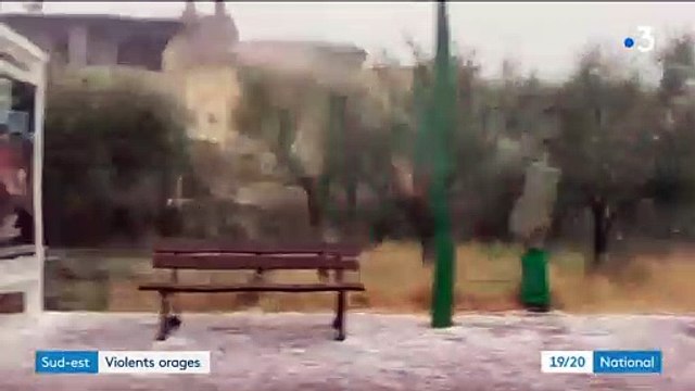 Après les terribles incendies de la semaine dernière, le Var a été touché hier par de très violentes intempéries - Regardez les images impressionnantes