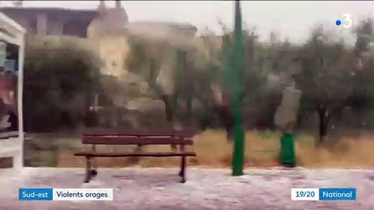 Après les terribles incendies de la semaine dernière, le Var a été touché hier par de très violentes intempéries - Regardez les images impressionnantes