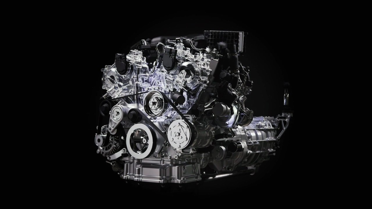 Nissan Z VR30DDTT engine cut model