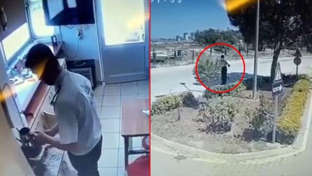 Güvenlik görevlisi ocakta ısıttığı suyu sokak köpeğinin üzerine böyle döktü