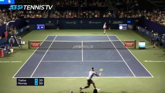 Tiafoe ends Murray's Winston-Salem hopes