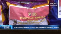 Polres Kapuas Hulu Serahkan Bantuan untuk Masyarakat Terdampak Banjir