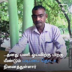 62 Year Old Retired Military Man Takes Admission In College