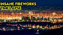 'BREATHTAKING VISUAL of the 4th of July Fireworks Lighting Up the LA Skies '