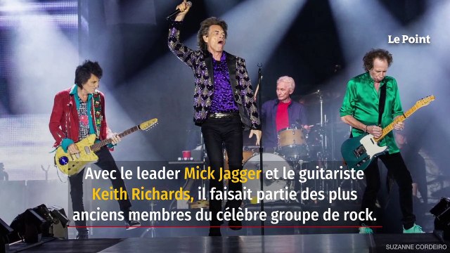 Charlie Watts, le batteur des Rolling Stones, est mort