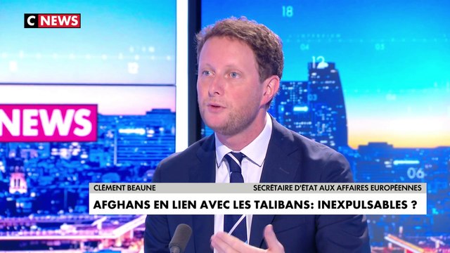 «Depuis l’urgence de la mi-août nous avons fait venir 2.000 personnes, très majoritairement des Afghans qui sont en situation de menace directe par le régime taliban», déclare Clément Beaune