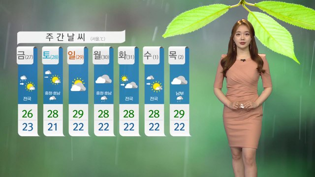 [날씨] 전국 곳곳 '장맛비'...대부분 밤사이 그쳐 / YTN