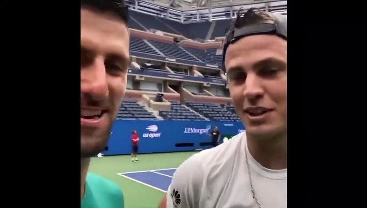 US Open 2021 - Novak Djokovic a posé le pied à New York et vise le Grand Chelem calendaire ! Son premier entrainement à Flushing-Meadows