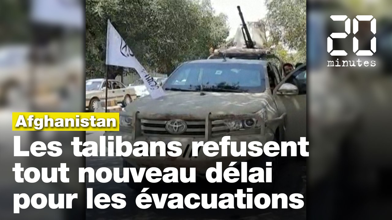 Afghanistan: Les talibans refusent tout nouveau délai pour les évacuations