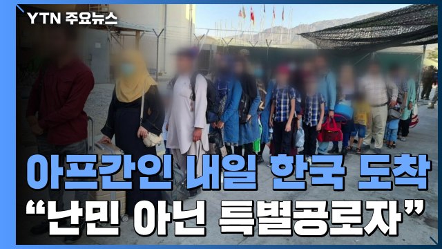 韓 도운 아프간인 391명 내일 한국 도착 ... 난민 아닌 특별공로자 / YTN
