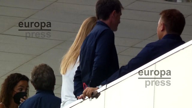 Carlota Corredera no ha querido perderse el último adiós a la madre de David Valldeperas