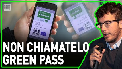 Fate questo gesto rivoluzionario contro l'infame tessera verde: solo così possiamo combattere il nemico