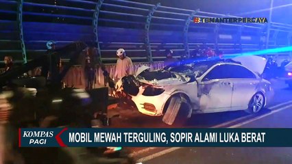 Tải video: Mobil Mewah Terguling di Jalan Layang Permata Hijau, Sopir Alami Luka Berat