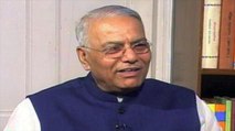 What did Yashwant Sinha say over India-Taliban talks?