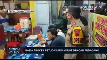 Razia Prokes, Petugas Adu Mulut dengan Pedagang