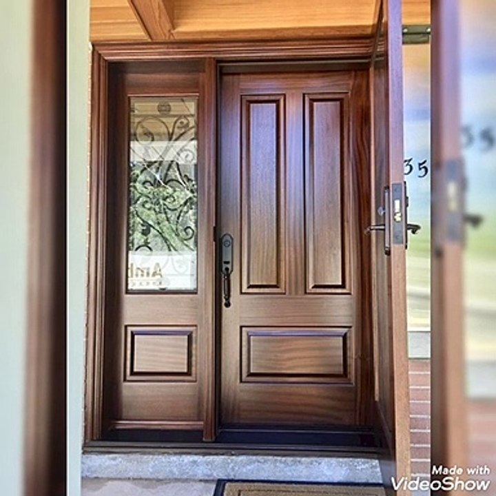 Beautiful interest wooden door designs