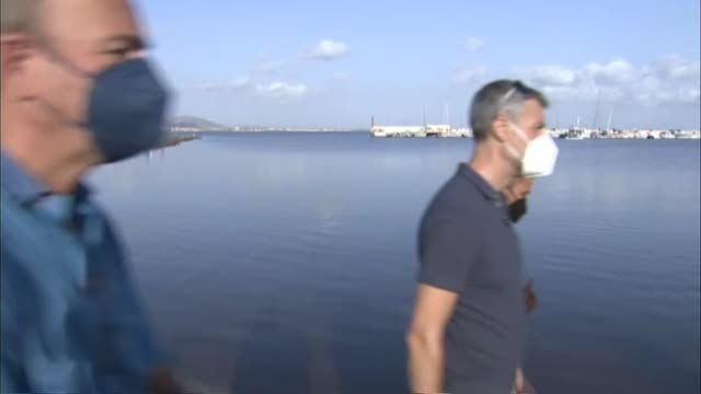 Teresa Ribera visita el Mar Menor