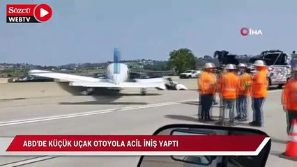 ABD’de küçük uçak otoyola acil iniş yaptı: 2 yaralı