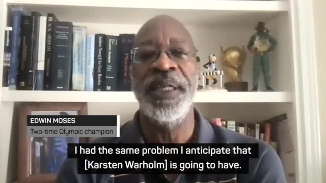 Two-time Olympic champion Edwin Moses predicts 400m problems for Warholm