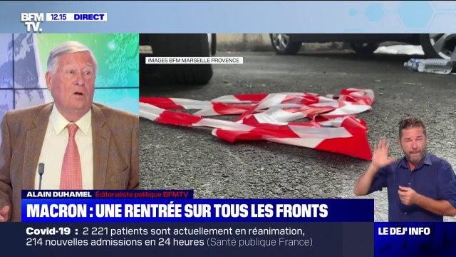 Une rentrée sur tous les fronts pour Emmanuel Macron: le décryptage d'Alain Duhamel