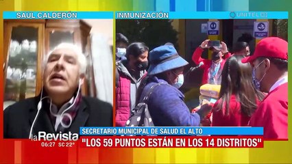 Download Video: Juntas vecinales de El Alto podrán solicitar una brigada móvil de vacunación contra el Covid-19