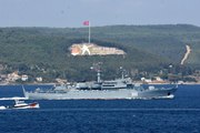 Son dakika haberi | RUS SAVAŞ GEMİSİ 'SMOLNYY' ÇANAKKALE BOĞAZI'NDAN GEÇTİ