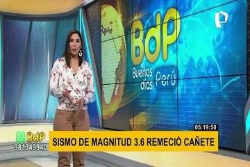 Sismo de magnitud 5.1 se registró en el Callao esta madrugada