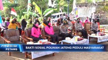 Polwan Polda Jateng Bakti Sosial di Kabupaten Semarang
