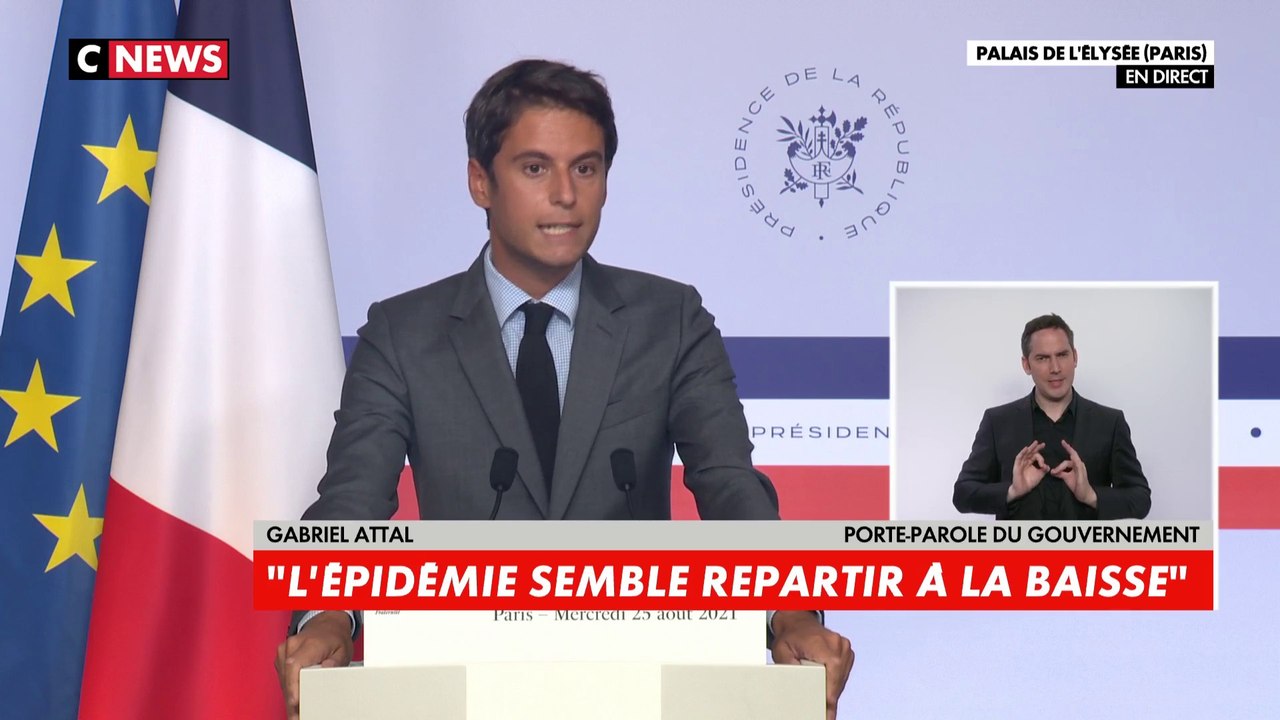 Gabriel Attal : «Il a été décidé de repousser la rentrée scolaire au 13 septembre en Guadeloupe, en Martinique, à Saint-Martin, à Saint-Barthélemy, ainsi que dans la partie de la Guyane en zone rouge»
