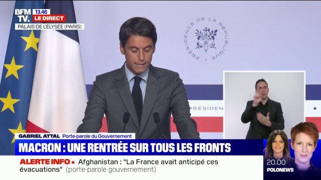 Covid-19: Gabriel Attal affirme que le nombre de personnes en soins critiques a augmenté de 16% en une semaine