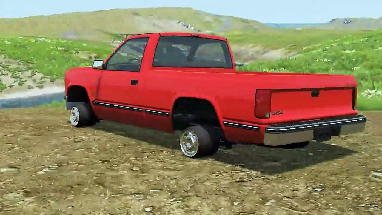Large vs Little Wheels – BeamNG.Drive