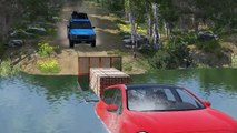 Cars vs Deep Water #4 – BeamNG.Drive