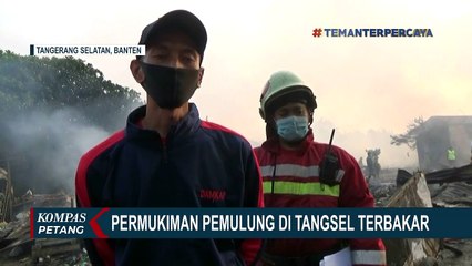 Kebakaran Hanguskan Permukiman Pemulung, Ada Bunyi Ledakannya!