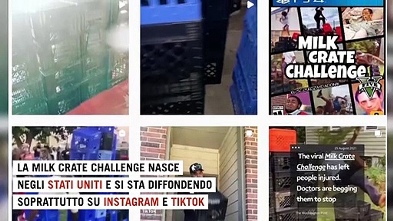 Milk Crate Challenge, la nuova pericolosa sfida che mette a rischio il sistema sanitario in Usa