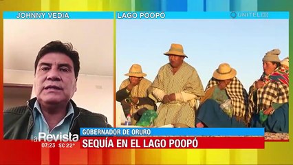 El desvió de aguas para la minería y el riego habría afectado la sequía del Lago Poopo